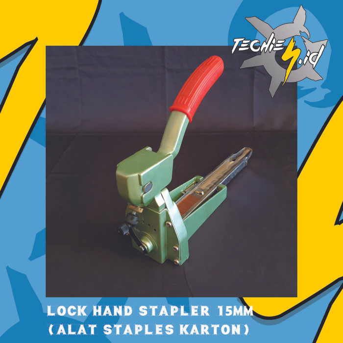 Jual Lock Hand Stapler 150Mm (Alat Staples Karton / Kardus Manual ...