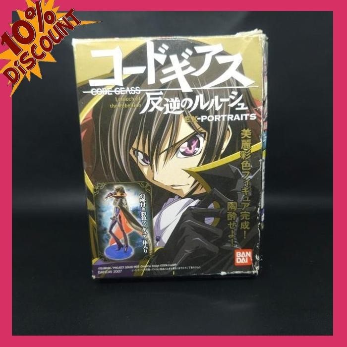 Jual [RZK] CODE GEASS FIGURE PORTRAITS LELOUCH VI BRITANNIA ZERO ...