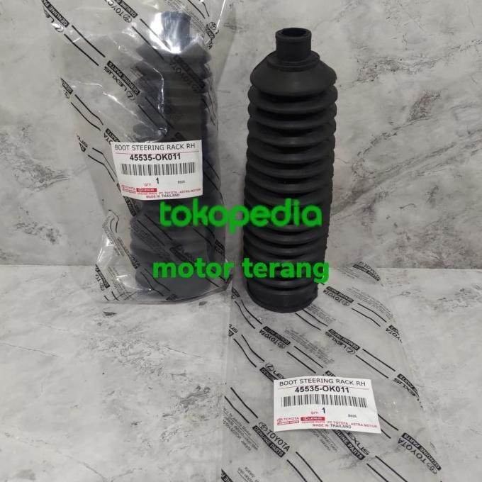 Jual KARET BOOT STEERING RACK BOOT STEER TOYOTA INNOVA KANAN ORIGINAL