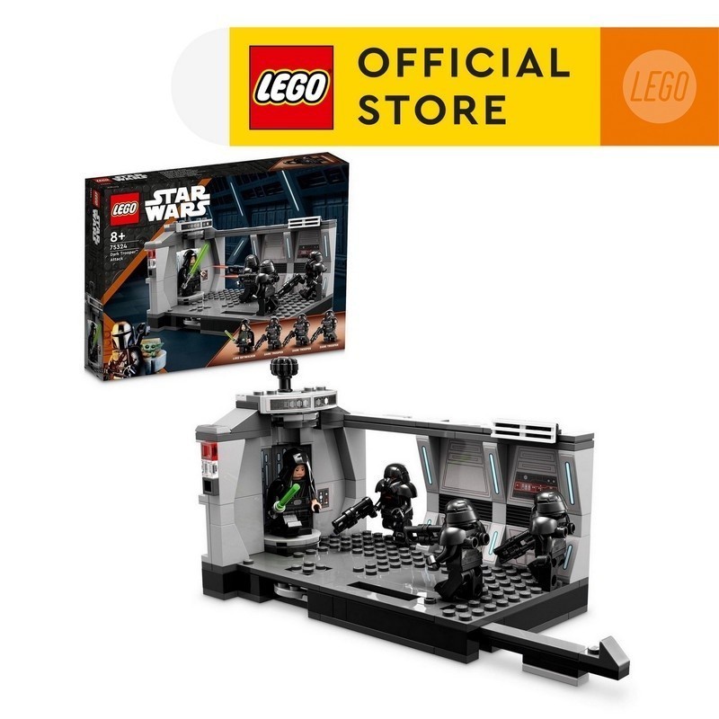 LEGO Star Wars Dark Trooper Attack 75324 Toy Building Kit (166