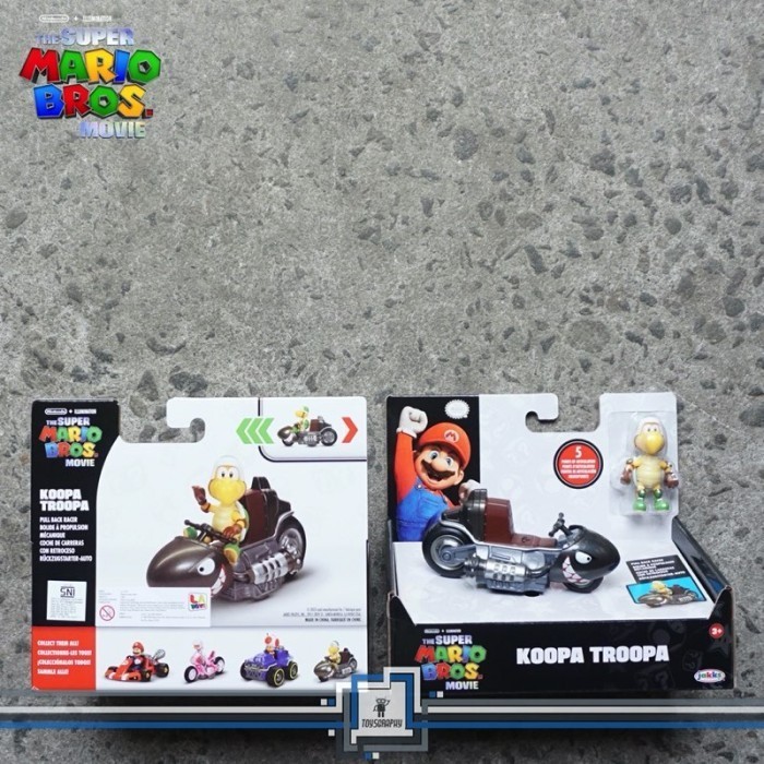 Jual The Super Mario Bros Movie Koopa Troopa Figure With Pull Back ...
