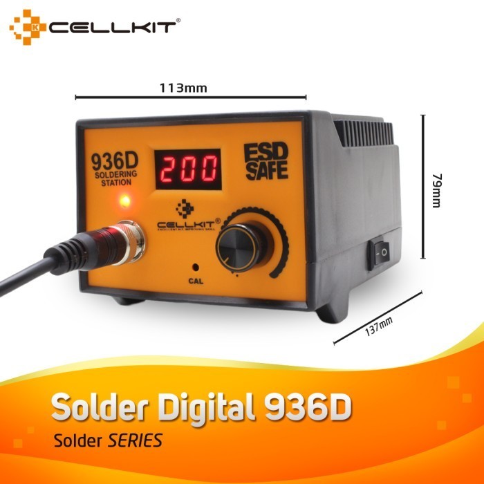 Jual Solder Cellkit 936 Digital ( Ck 936D ) | Shopee Indonesia