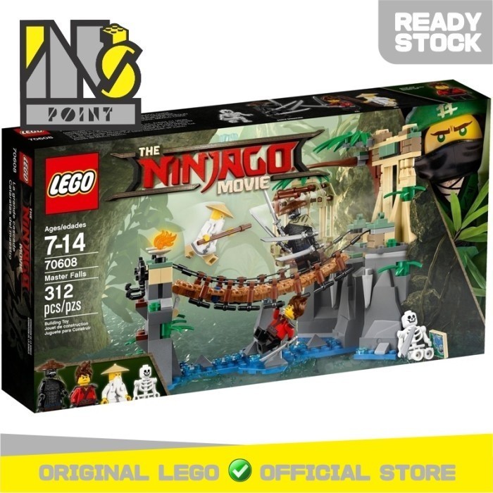 Jual LEGO 70608 - Ninjago Movie - Master Falls | Shopee Indonesia