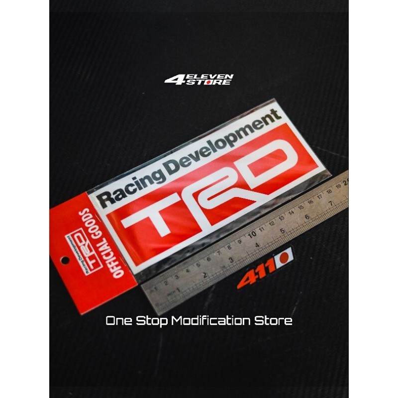 Jual TRD Racing Development Sportivo Modelista Sticker Original made in ...