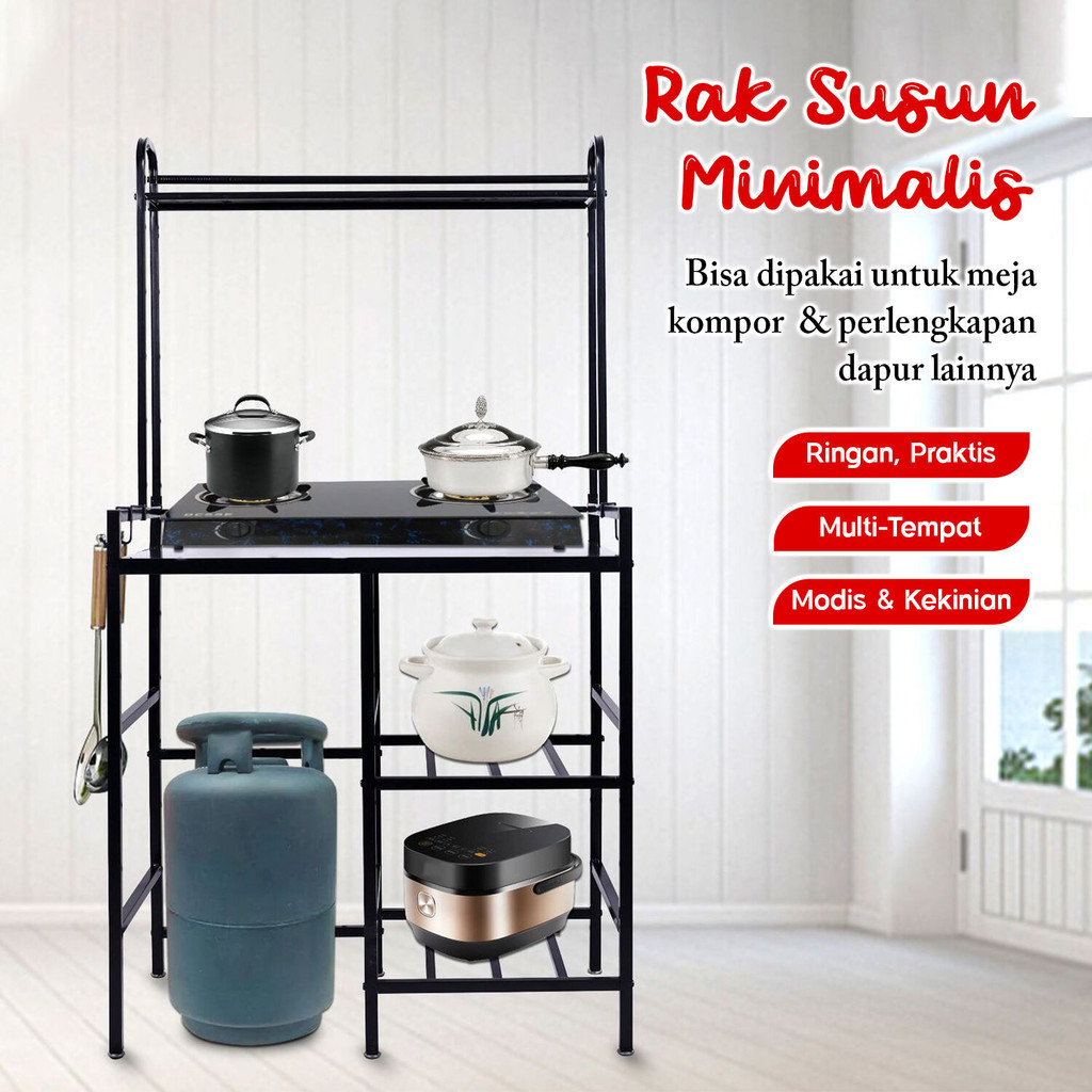 Jual Hydrocycle - Rak Meja Kompor Gas Minimalis Bahan Baja Ringan ...