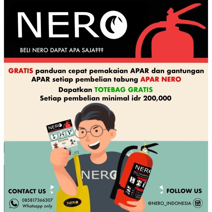 Jual Apar / Nero 9Kg / Apar Murah / Alat Pemadam Api Murah / Tabung ...