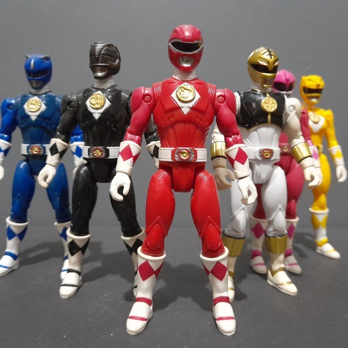Jual [OMG] Action figure mmpr movie power rangers vintage jadul bandai ...