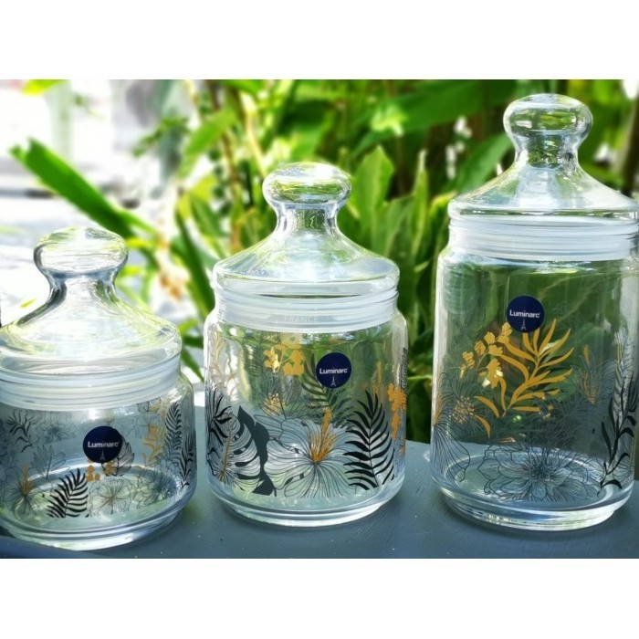 Jual Toples Lebaran Luminarc / Luminarc Canister Palm Spring Set ...