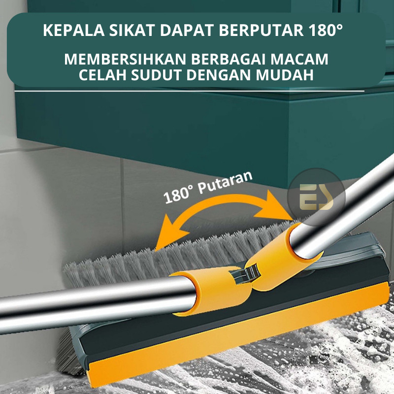 Jual Bi9 Es Sikat Lantai Wiper 3in1 Pembersih Lantai Dinding Kamar