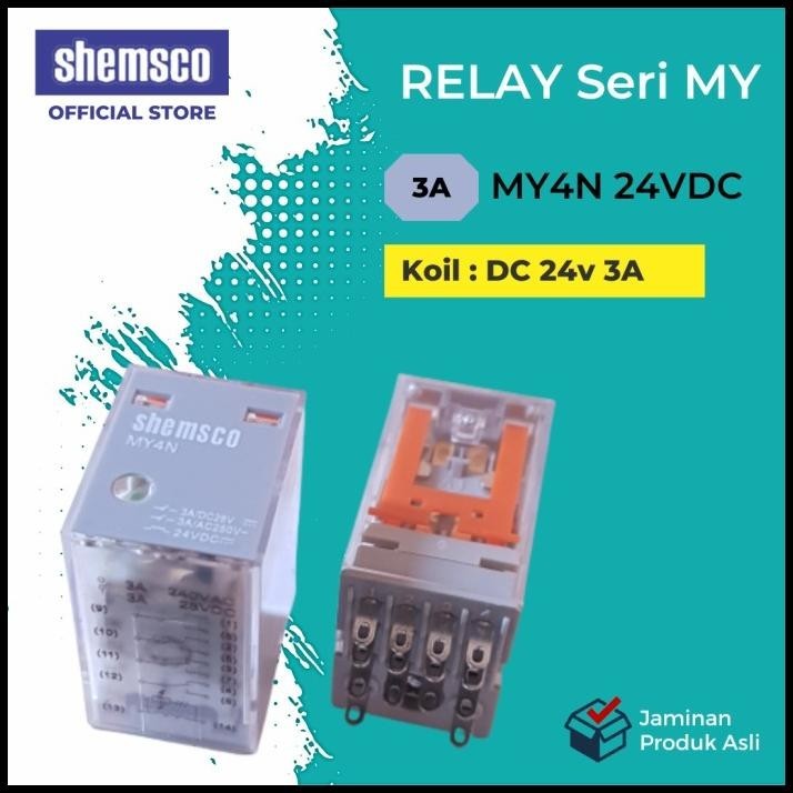 MY4-02 24VAC | Relè Di Potenza Omron Serie MY4, 4PDT, Bobina 24V - Foto 10