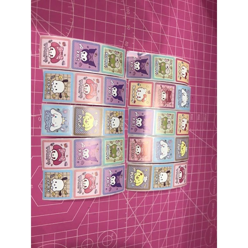 Jual stiker rol Sanrio 10pcs | Shopee Indonesia