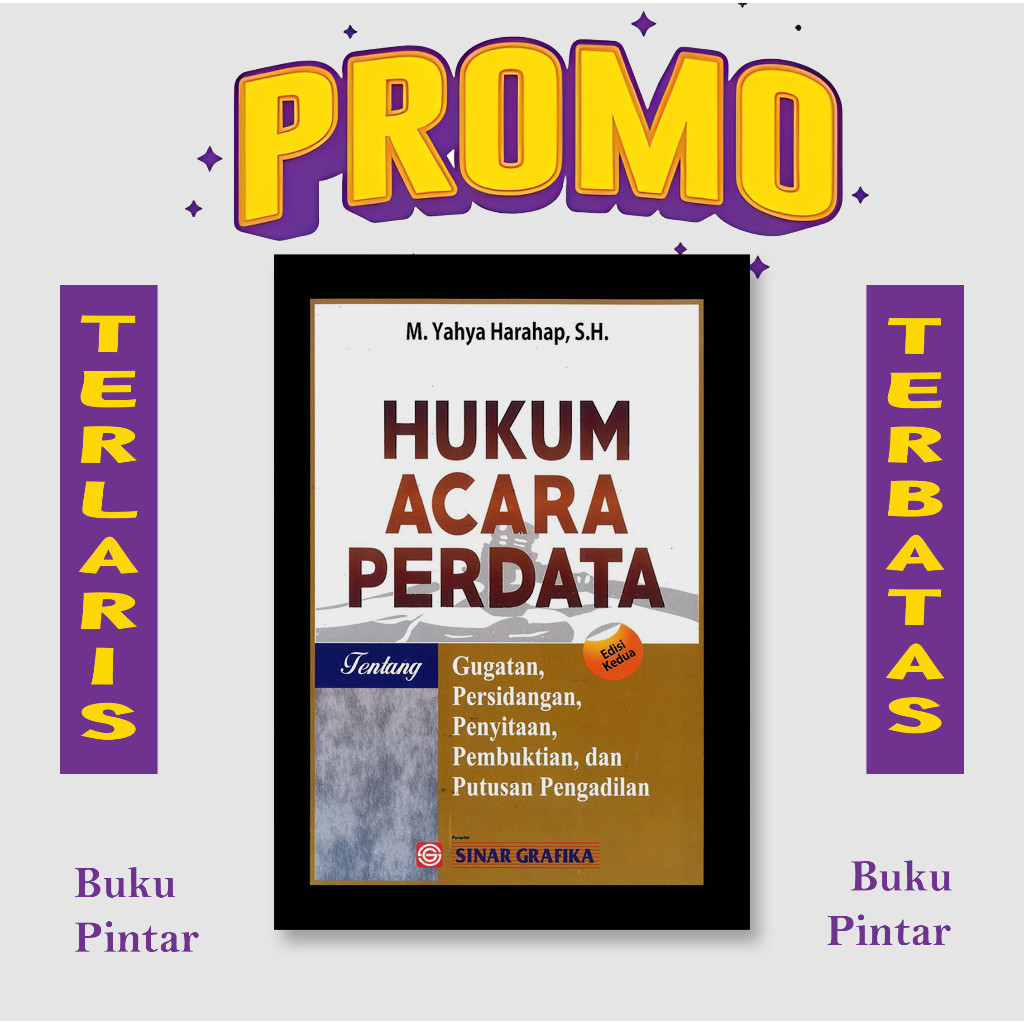 Jual Hukum Acara Perdata Edisi 2 By Yahya Harahap | Shopee Indonesia