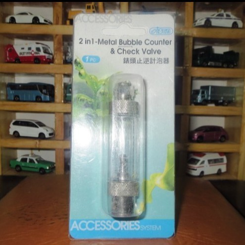 Jual ISTA 2IN1 METAL BUBBLE COUNTER AND CHECK VALVE | Shopee Indonesia