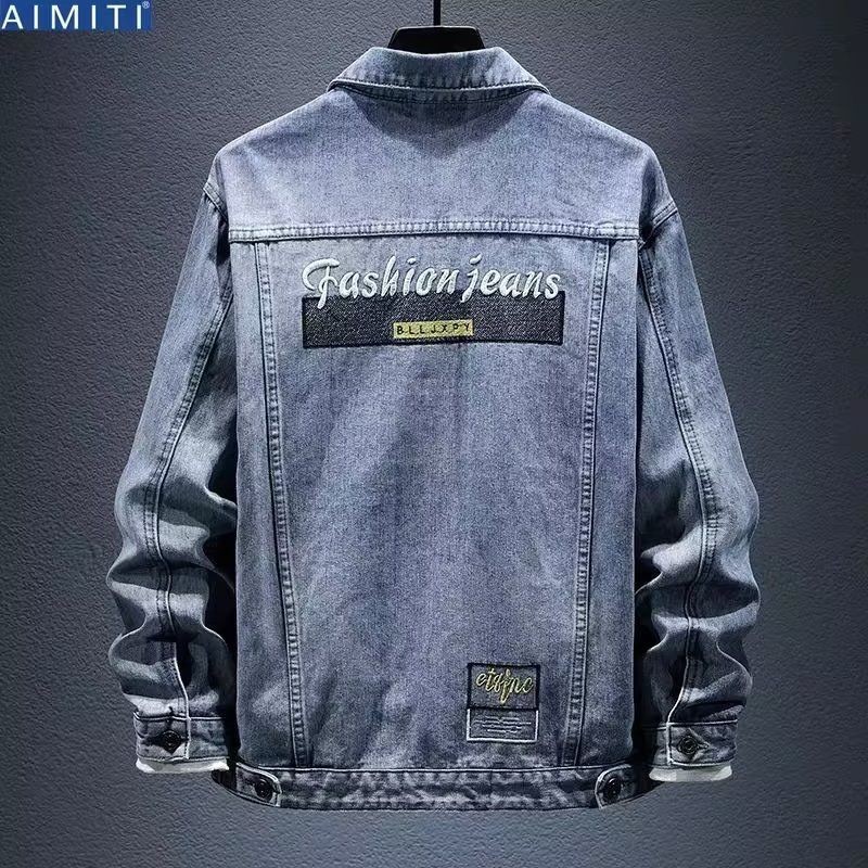 Jual HighEnd Denim Jacket Men's New Large Size Jacket Men's Workwear