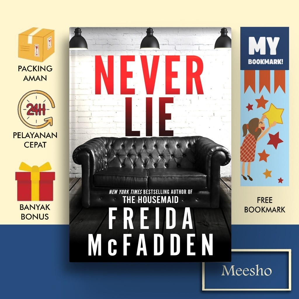 Jual Never Lie by Freida McFadden (English) Shopee Indonesia