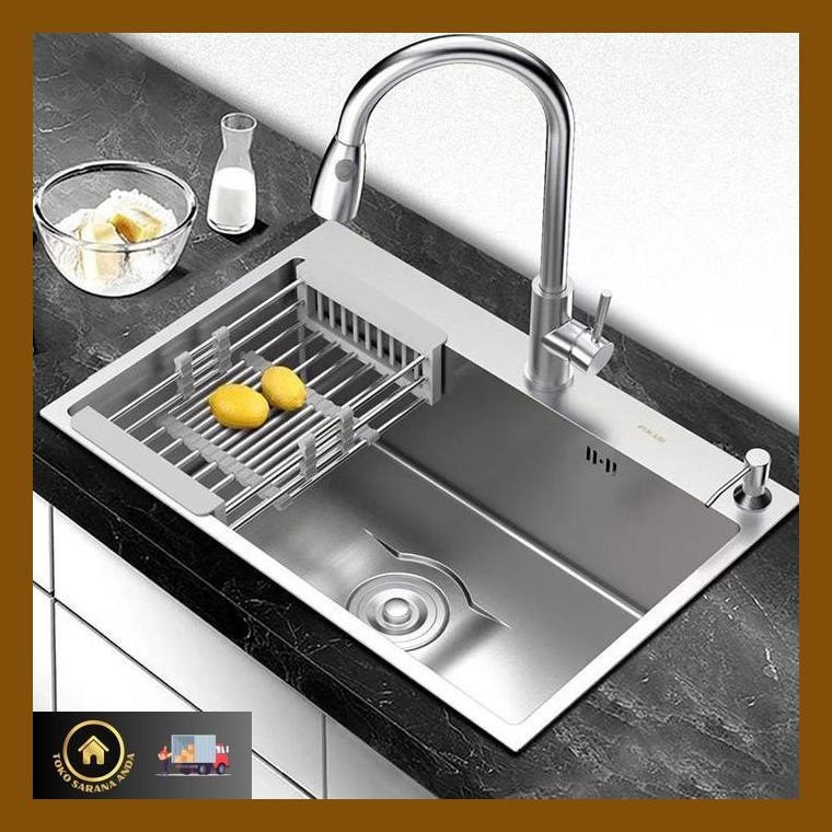 Jual Sarana Paket Wastafel Cuci Piring Kitchen Sink Stainless