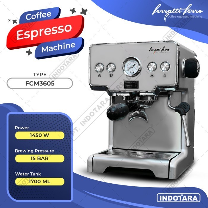 Ferratti Ferro Espresso Machine FCM3605 main image 0