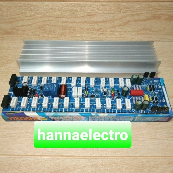 Jual Kit Driver Modul Power Amplifier Mono Yiroshi Mk7+Heatsink 1800W
