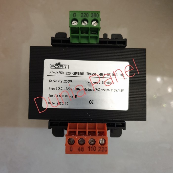 Jual Multi Transformer/Trafo/Travo Step Down 250VA FORT Input 380VAC ...