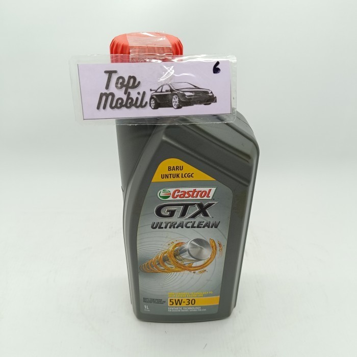 Jual Oli Mesin Castrol Gtx Ultraclean Sae 5W-30 Api Sn / Cf Ilsac Gf-5 ...
