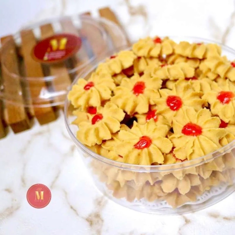 Jual 1 Kg Semprit Mawar Kue Semprit Mawar Rasa Mantab Harga Camilan ...