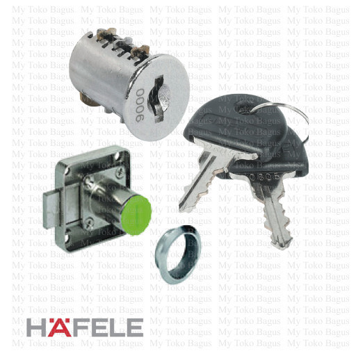 Jual Termurah Kunci Laci Rim Lock Hafele Symo 22Mm + Master Key 3 Harga ...