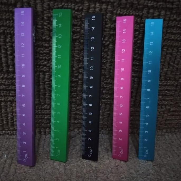 Jual Terlaris Smiggle Metallic Ruler 15Cm - Penggaris Besi Smiggle ...