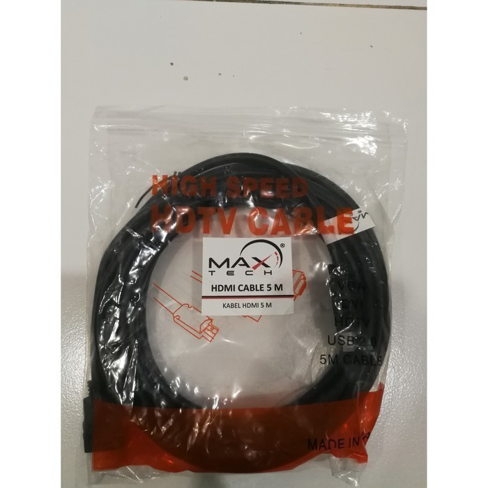 Jual KABEL HDMI Maxtech/Maxline 1.5m 3m 5m 10m 15m 20m Standart Cable ...