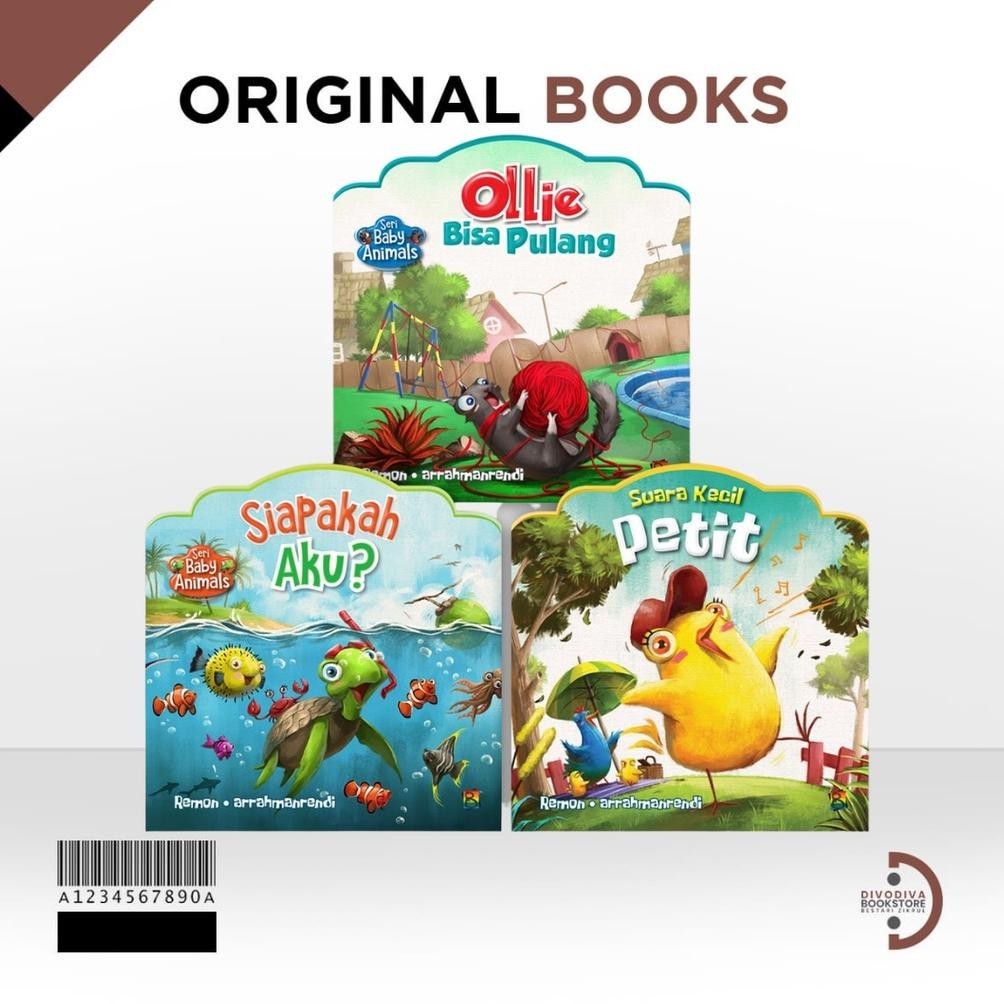 Jual Buku Cerita Anak - Cerita Bergambar (Cergam) - Seri Baby Animals