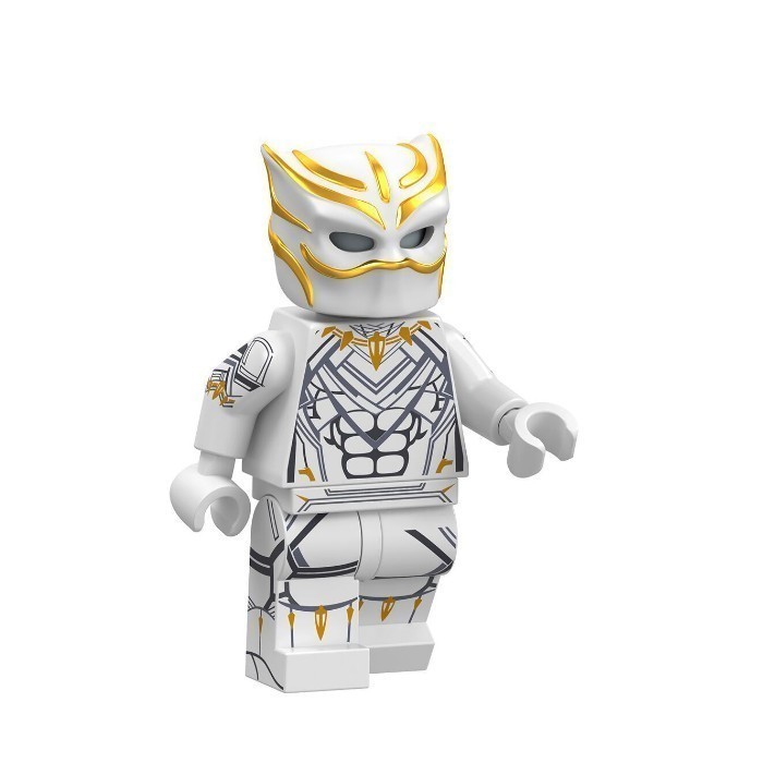 Jual Marvel Black Panther White Wolf Tiger Hunter Bucky Minifigure Lego ...