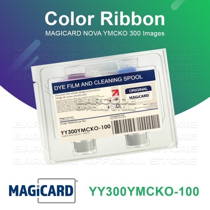 Jual Ribbon Color Magicard Nova Pn : Yy300Ymcko-100 Ymcko 300 Print ...