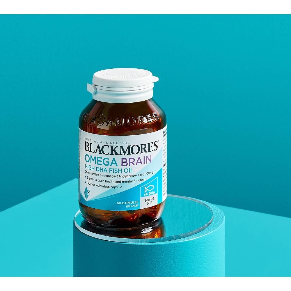 Jual KT78 Blackmores Omega Brain Odourless, Omega High DHA, VITAMIN ...