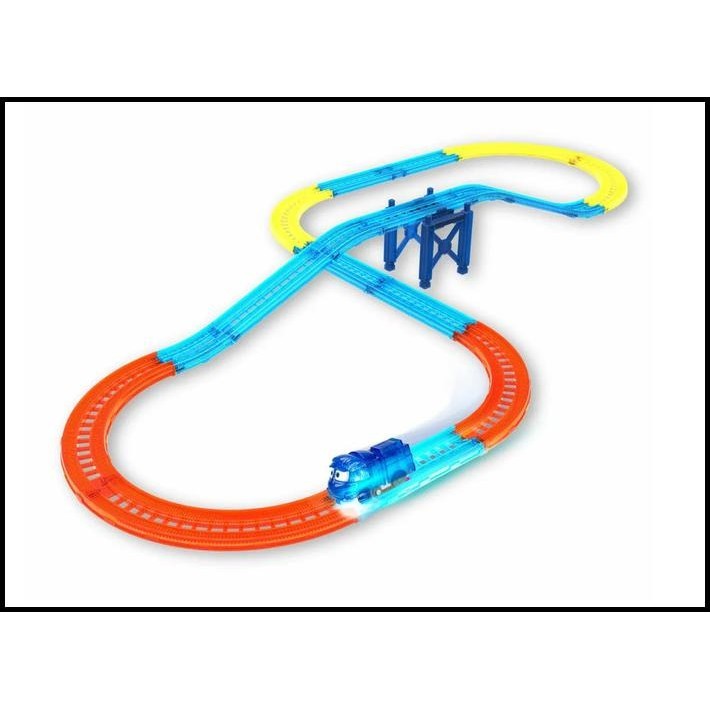 Jual BEST DEAL MAINAN ROBOT TRAINS RT 80187 PLAYSET LIGHTING RAIL ...