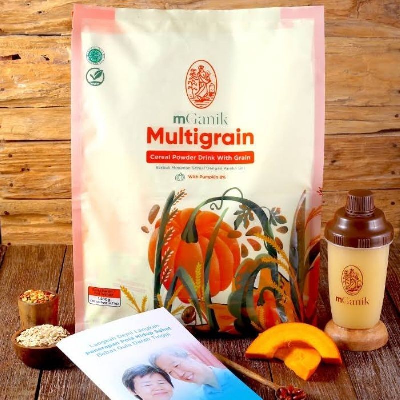 Jual mGanik Multigrain Rasa Labu Kuning Nutrisi Alami Khusus Penderita ...
