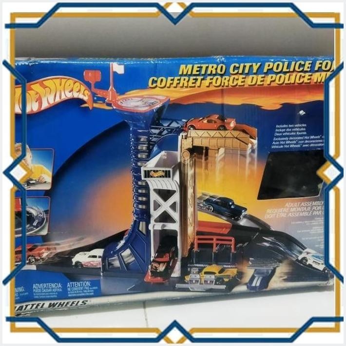 Jual [CLC] TRACK HOTWHEELS METRO CITY POLICE FORCE BEKAS | Shopee Indonesia
