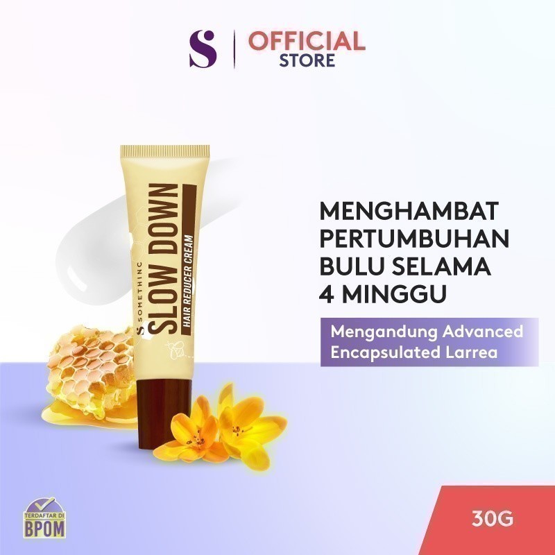 Jual SOMETHINC Slow Down Hair Reducer Cream Shopee Indonesia