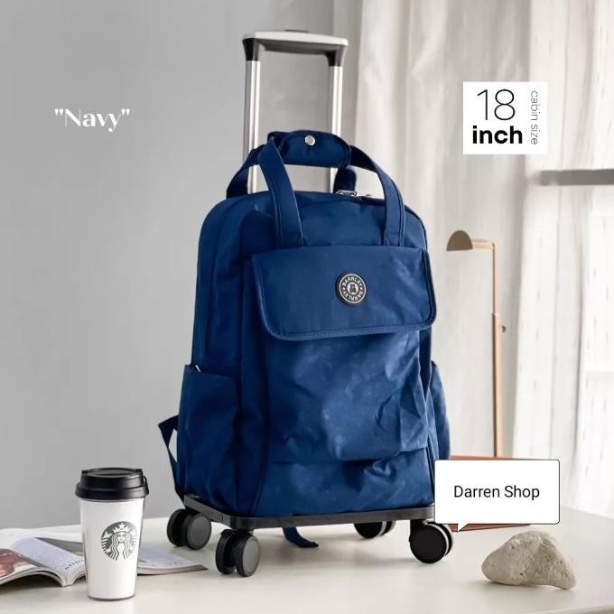Jual Tas Trolley Tas Travel Tas Kabin Tas Roda Backpack Troley LC ...