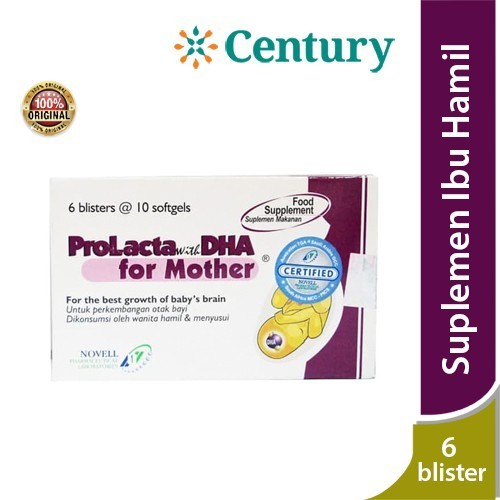 Jual Prolacta For Mother 6X10 (60 Capsul) /Suplemen Kehamilan dan ...
