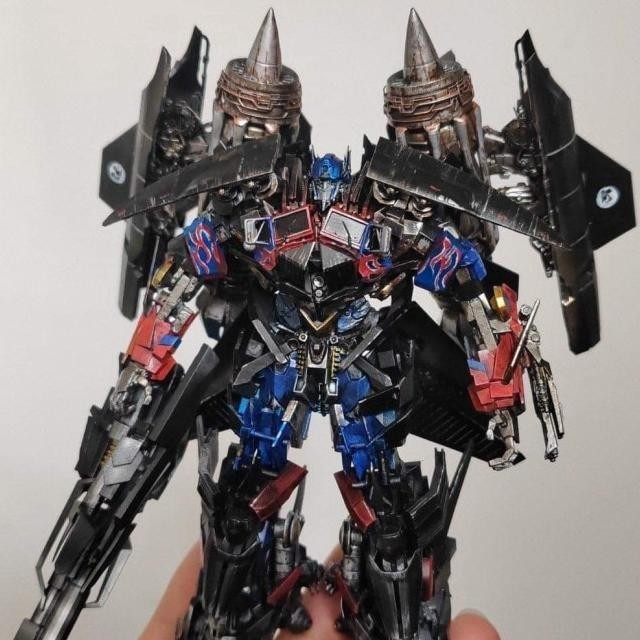 Jual Mini Jetfire Optimus Prime 3D Resin Statue 15Cm Transformers ...