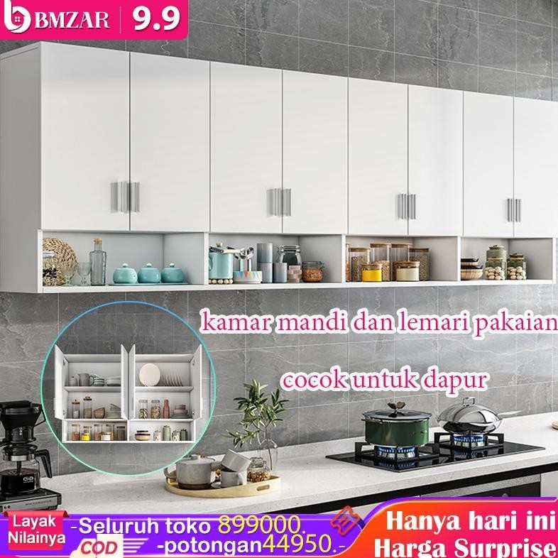 Jual Kitchen Set Atas 4 Pintu Lemari Dapur Gantung Minimalis Kabinet ...