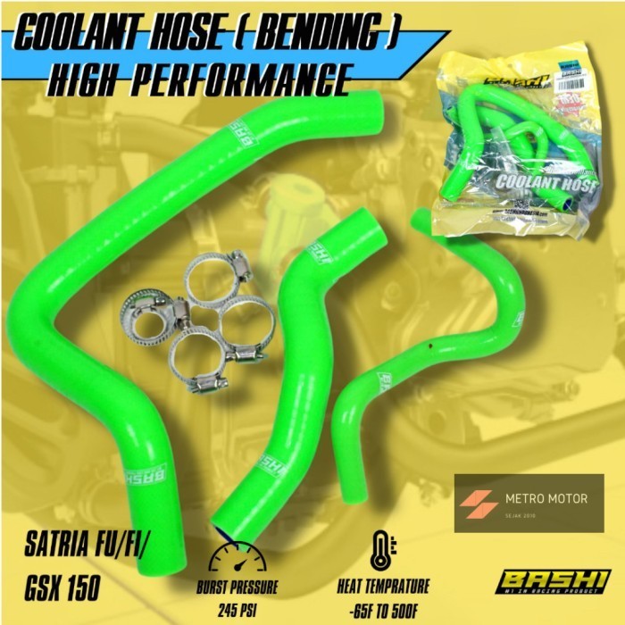 Jual BASHI Selang Serat Set Radiator SATRIA FU FI GSX 150 Pnp Universal ...
