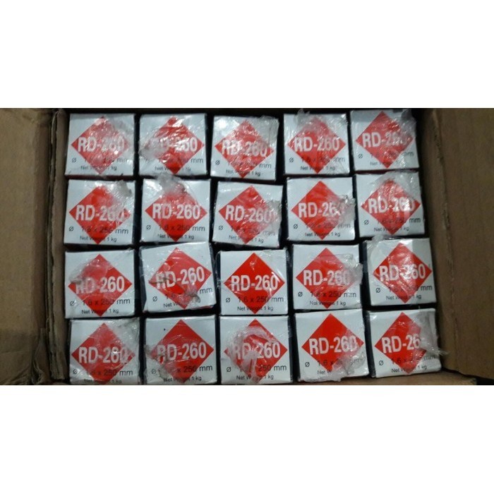 Jual Kawat Las NIKKO RD260 RD-260 1.6 Dia. 1,6 x 250mm | Shopee Indonesia
