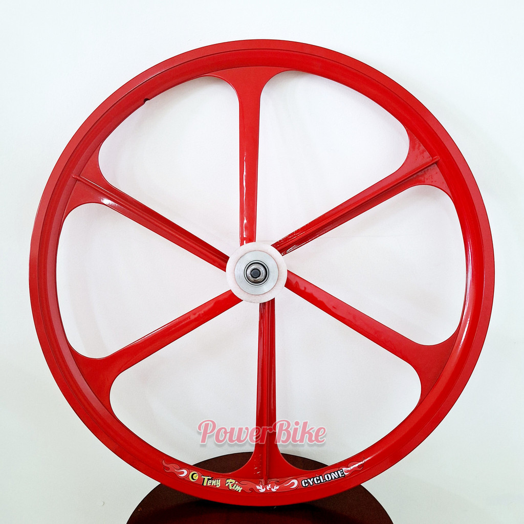 Jual VELG SEPEDA RACING TENY RIMS CYCLONE ALLOY 26inch 5 PALANG ...