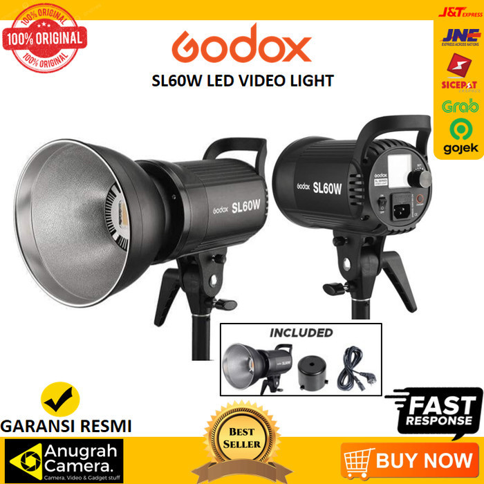 Jual Godox Sl60W Led Video Light / Godox Sl60 W / Godox Sl-60W Video ...