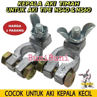 Jual Kepala Aki Mobil Ukuran KECIL Bahan TIMAH / Terminal Klem Aki