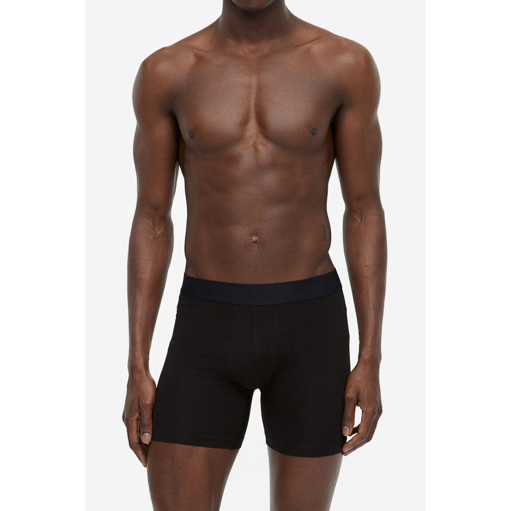 Jual H&M Pria 5-pack Xtra Life™ mid trunks | Shopee Indonesia
