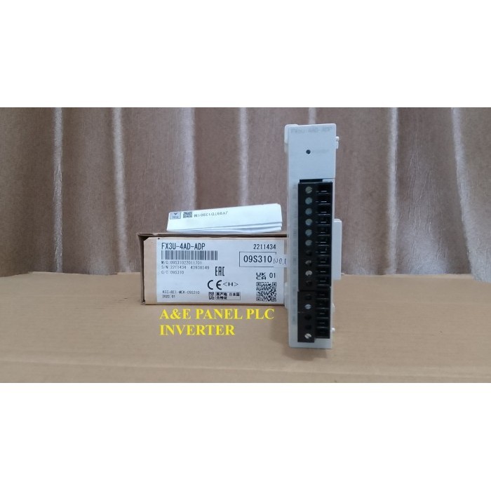 Jual PLC MITSUBISHI FX3U-4AD-ADP FX3U 4AD ADP ANALOG INPUT MODULE ...