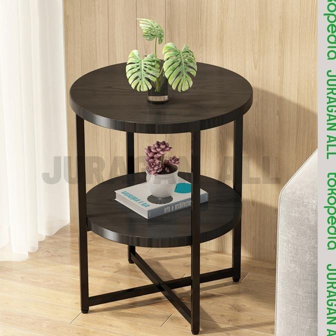 Jual MEJA ROUND TABLE / MEJA RUANG TAMU / MEJA BULAT /COFFE TABLE ...