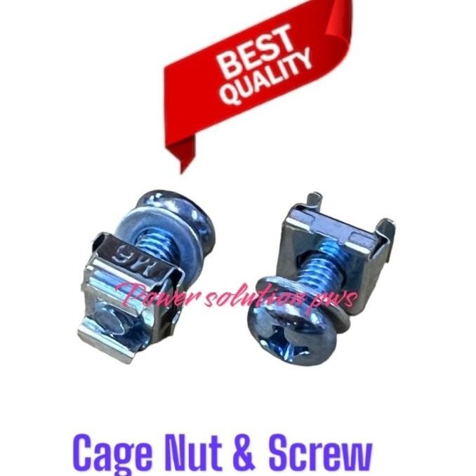 Jual Cagenut and screw Original Rack server wallmount open rack close ...