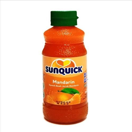 Jual S06274 SUNQUICK MANDARIN STD SYRUP 330ML BOTOL MAJU BERSAMA ...
